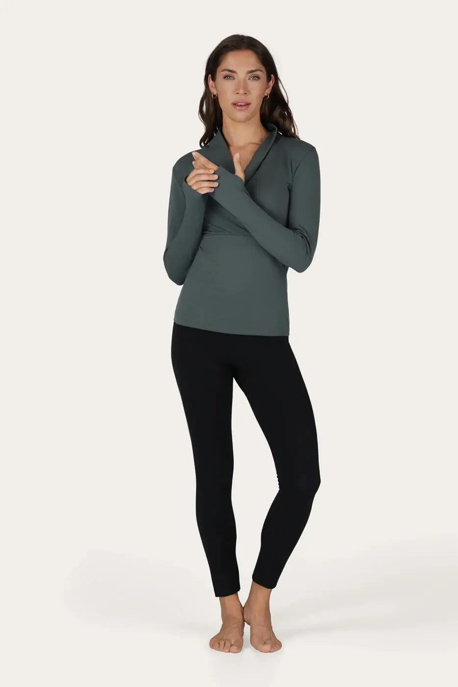 Legging de sport Yoga & Pilates 7/8 Aina - Noir Onyx 4/6