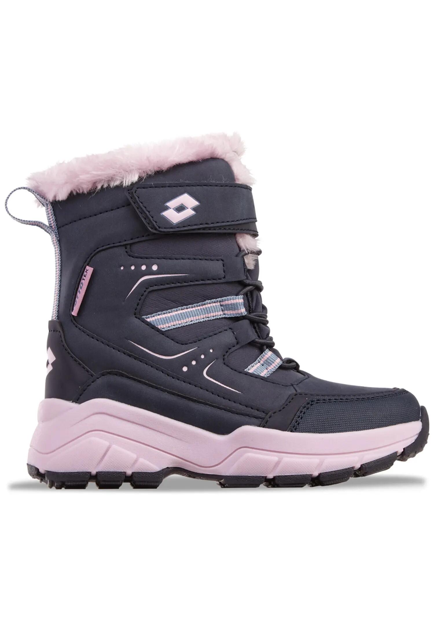 Lotto NIZINA TEX T Teens Stiefel Winter gefüttert 2600370T 5948 Dunkelblau 1/3