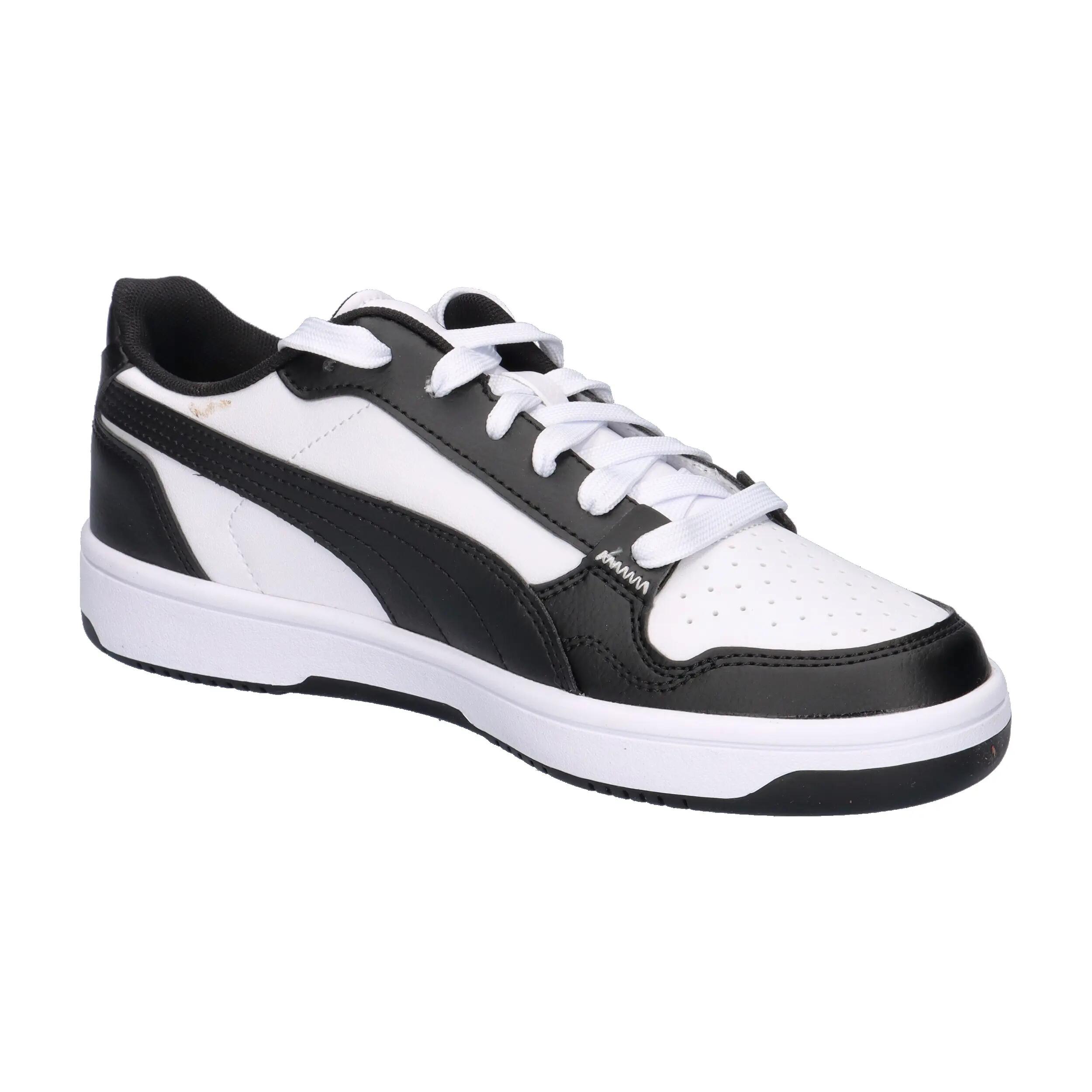 BUTY dziewczęce sportowe PUMA REB-L JR 398993-01 pełne jesień czarne 37,5 8/14