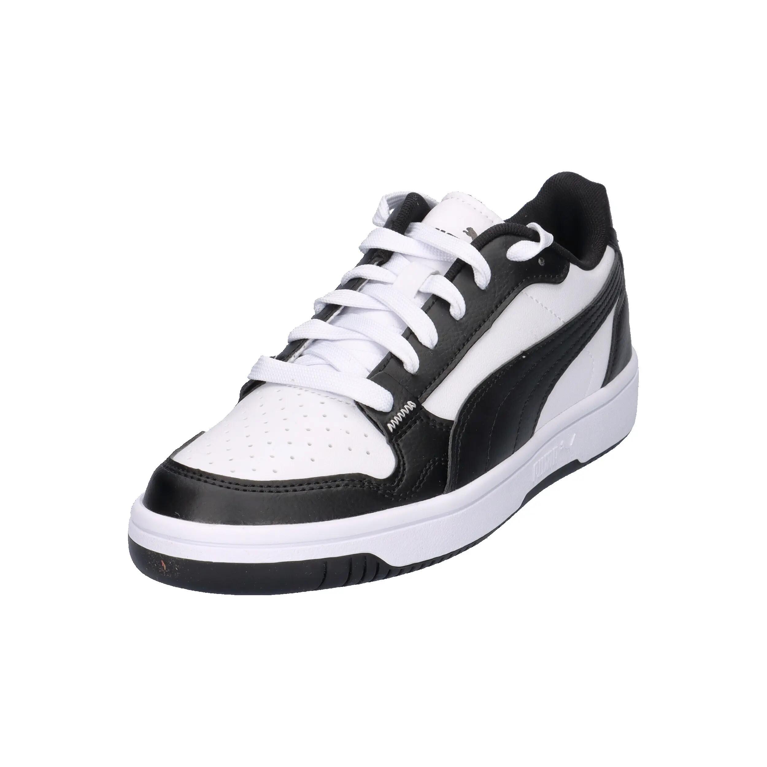 BUTY dziewczęce sportowe PUMA REB-L JR 398993-01 pełne jesień czarne 37,5 4/14