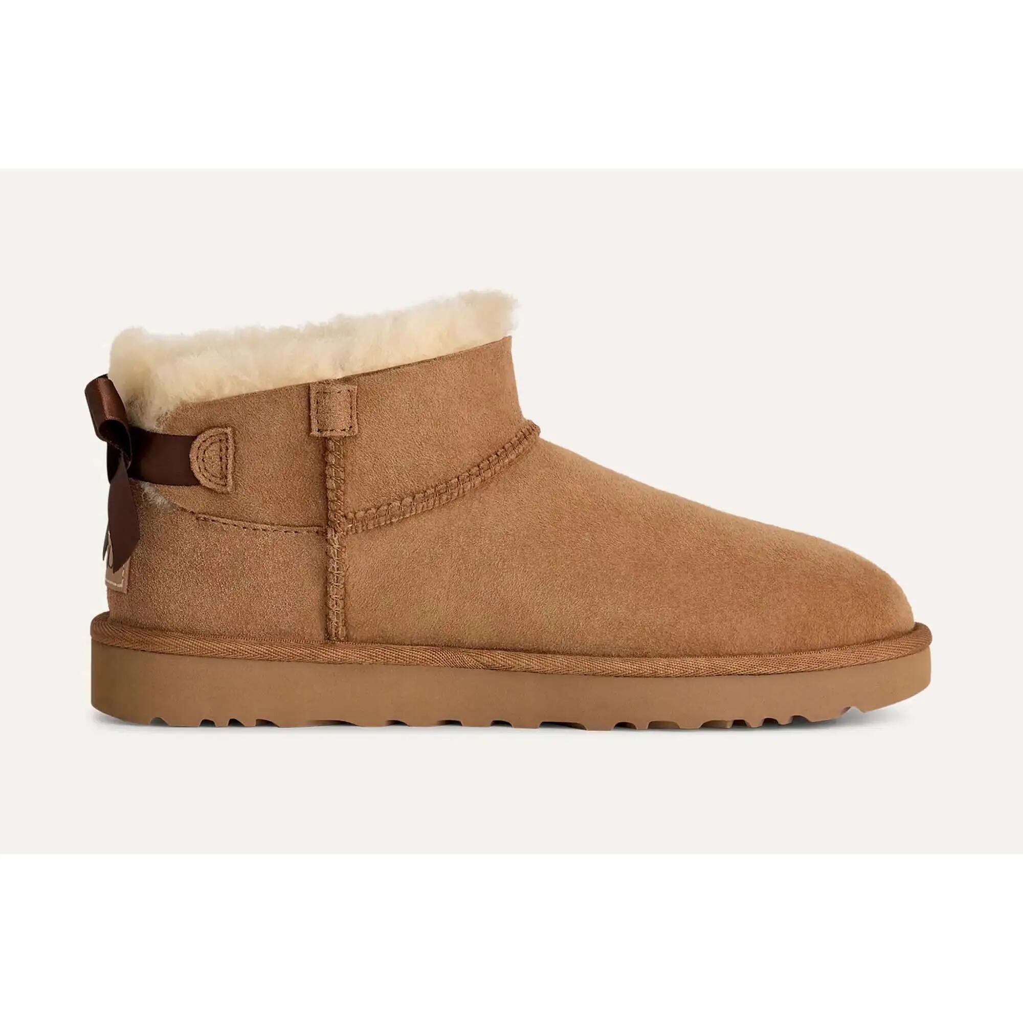 Stiefel Ugg Australian W Ultra Mini Bailey Bow Dame 3/5