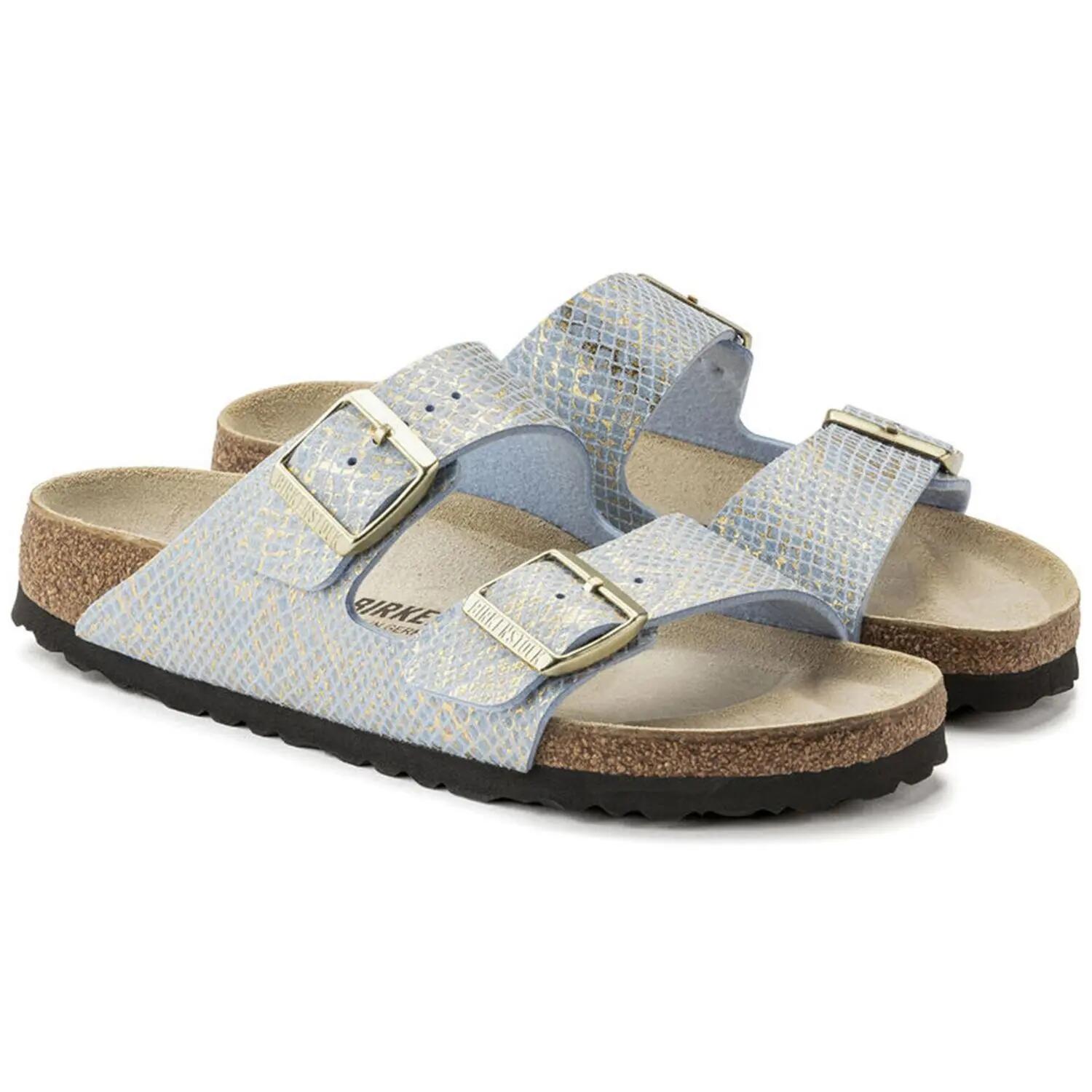 Klapki damskie Birkenstock Arizona BS Birko-flor 3/6