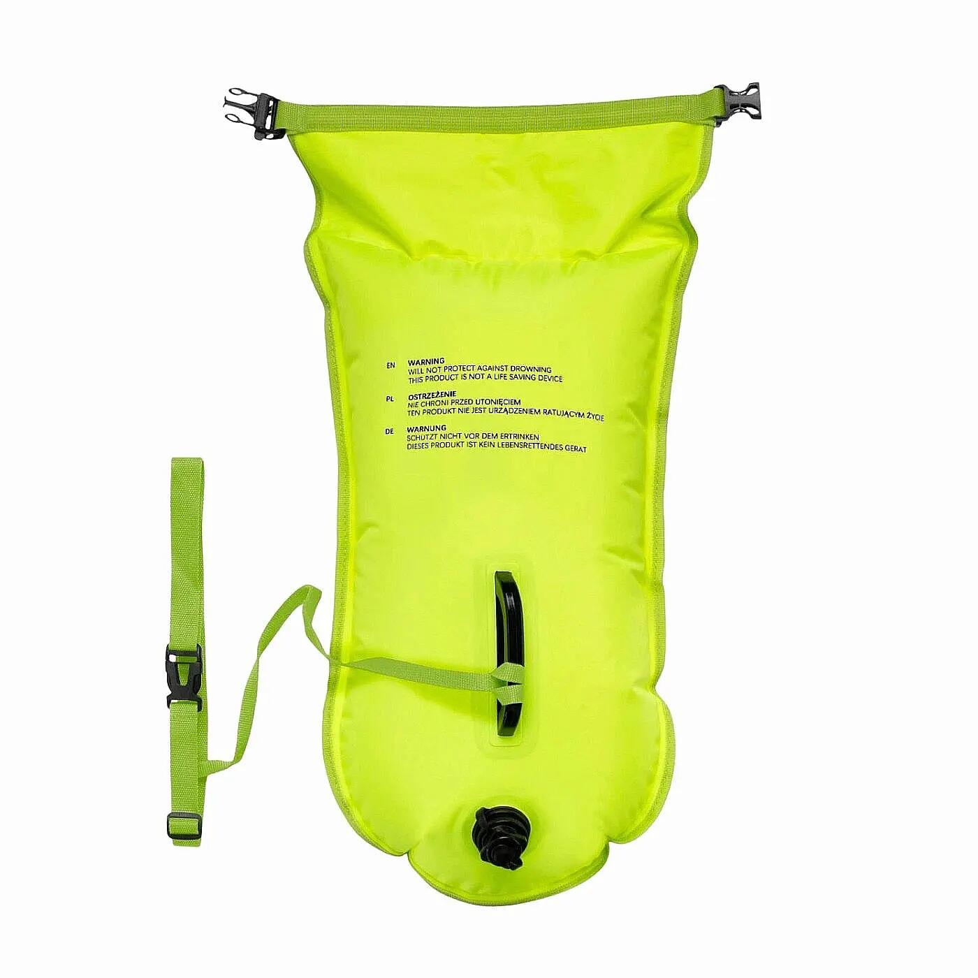 Schwimmboje und wasserdichter Packsack OPEN WATER 37x72 mit Handyhülle 2/3