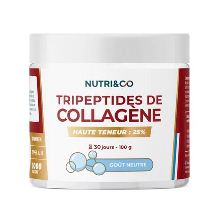 Tripeptides de Collagène - Goût Neutre - 100g