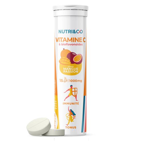 Vitamine C - Mangue-Passion - 15 comprimés