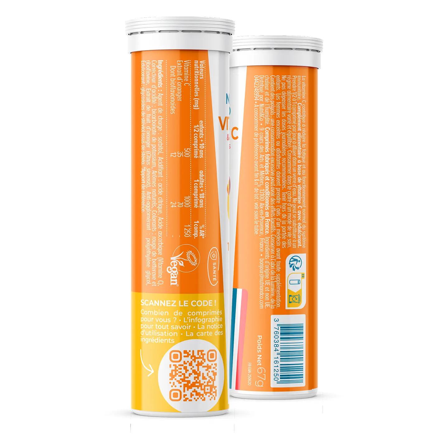 Vitamine C - Mangue-Passion - 15 comprimés 2/2