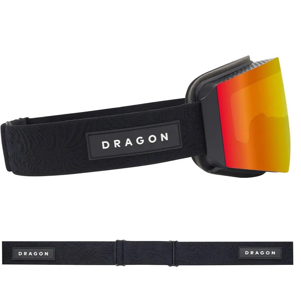 RVX MAG OTG Unisex Skibrille - Vantas/LL Red Ionized & LL Light Rose 4/6