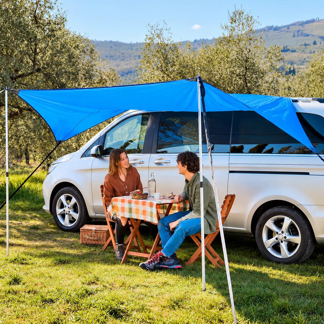 Wellactive Camper Luifel SUV Autotent met UV Bescherming 3/3