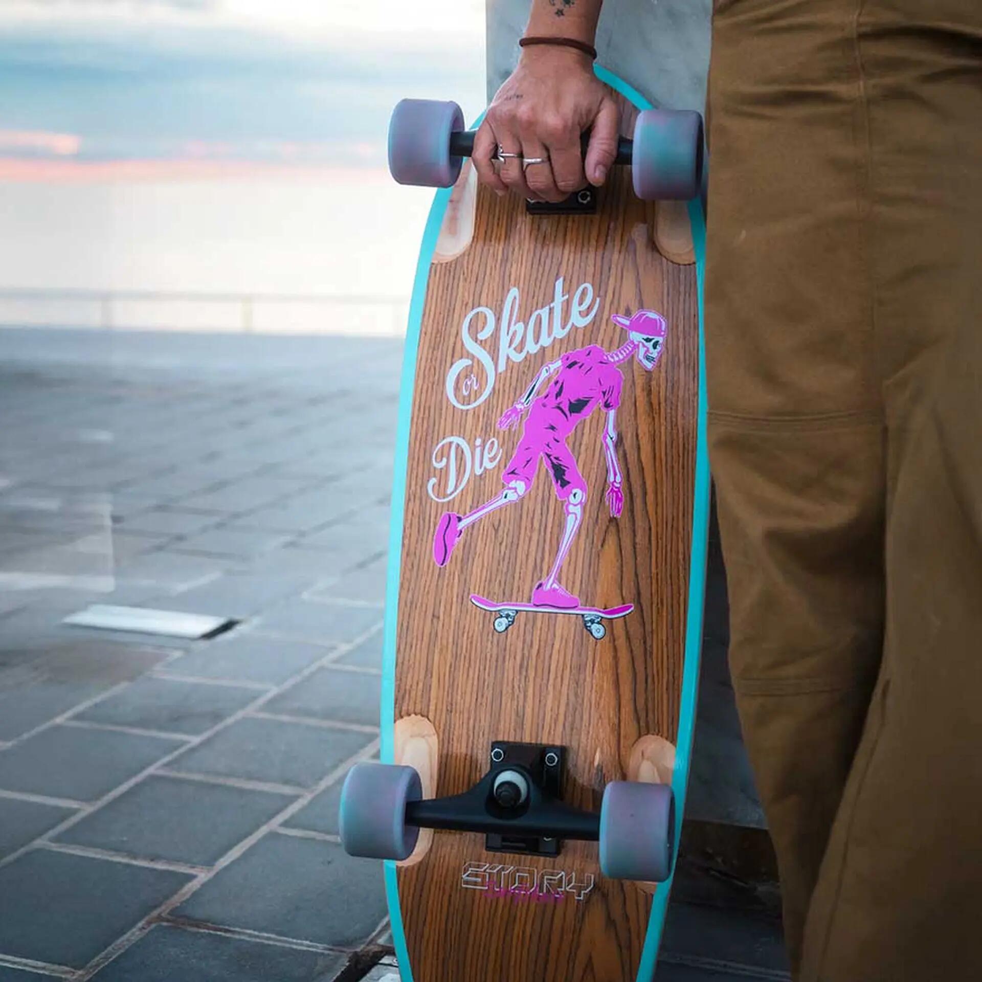 Surfskate  Riptide, pink 3/3