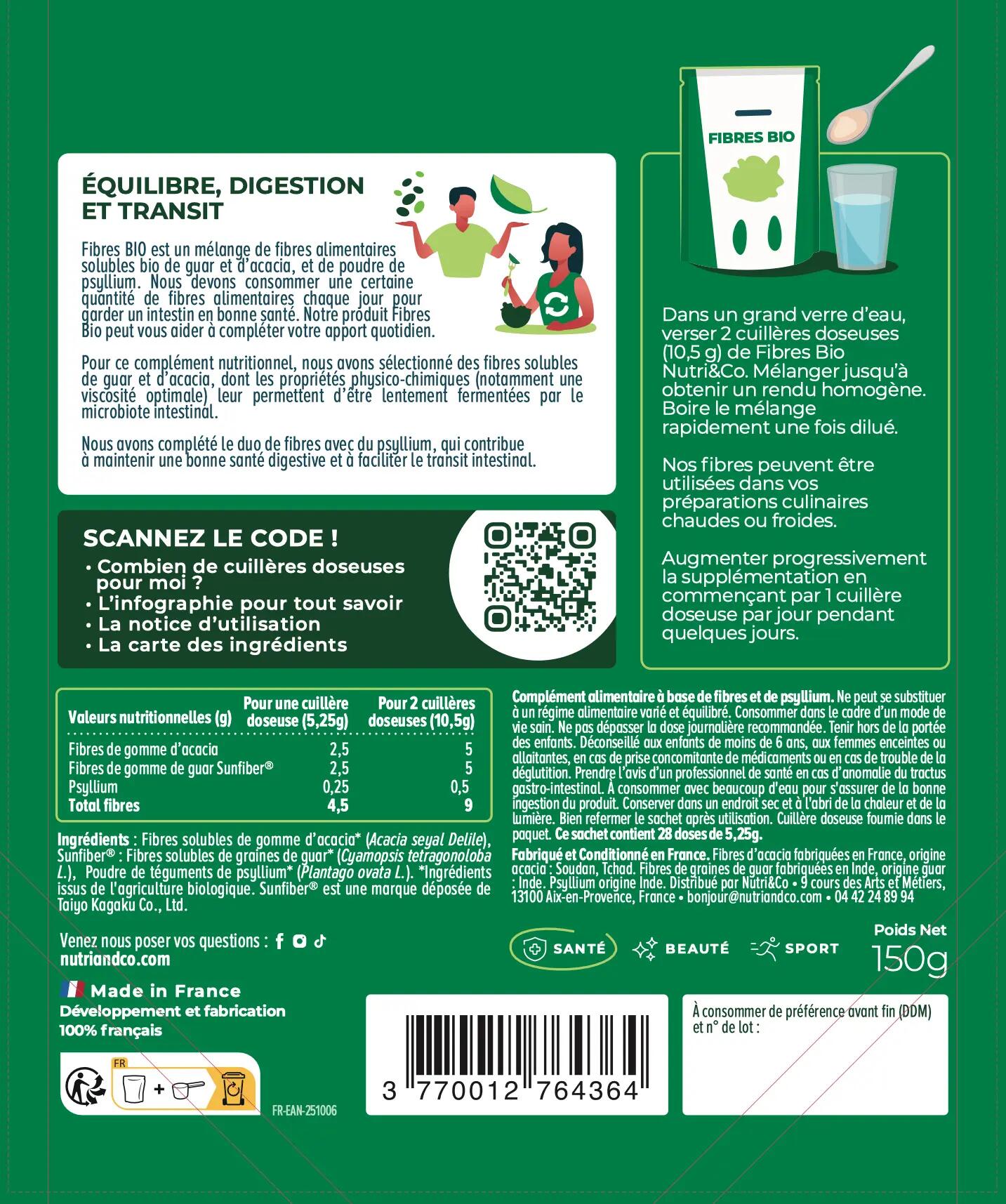 Fibres BIO - 150g 3/3