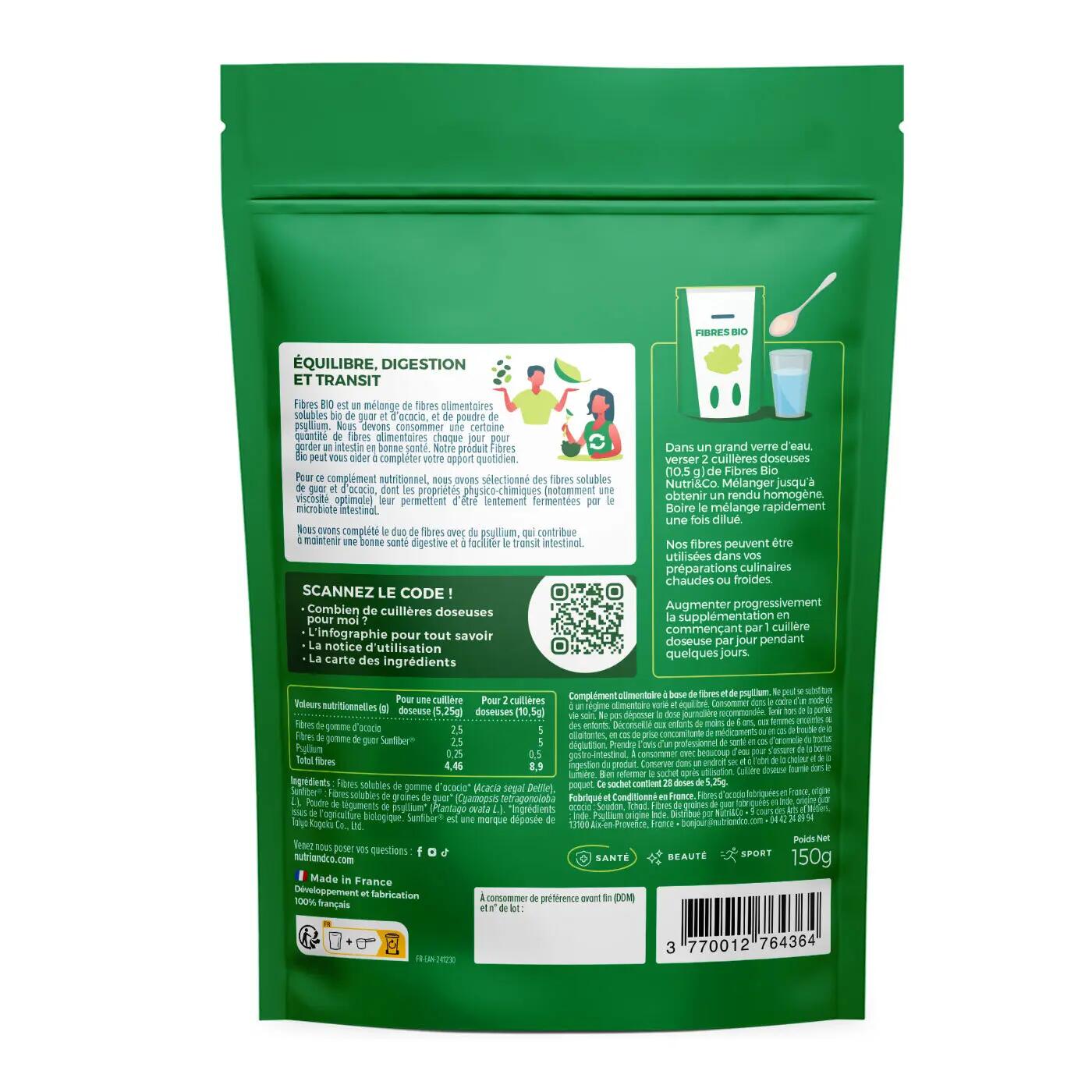 Fibres BIO - 150g 2/3