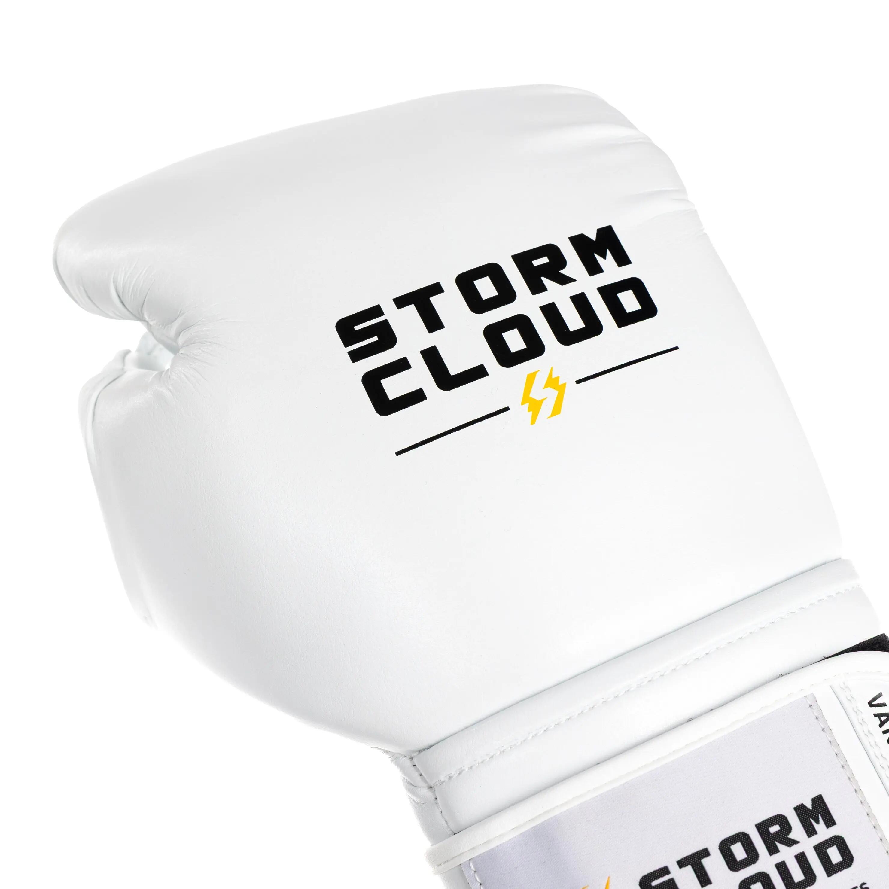 StormCloud Rękawice bokserskie Vanguard Boxing Elite Białe 12 oz 4/7