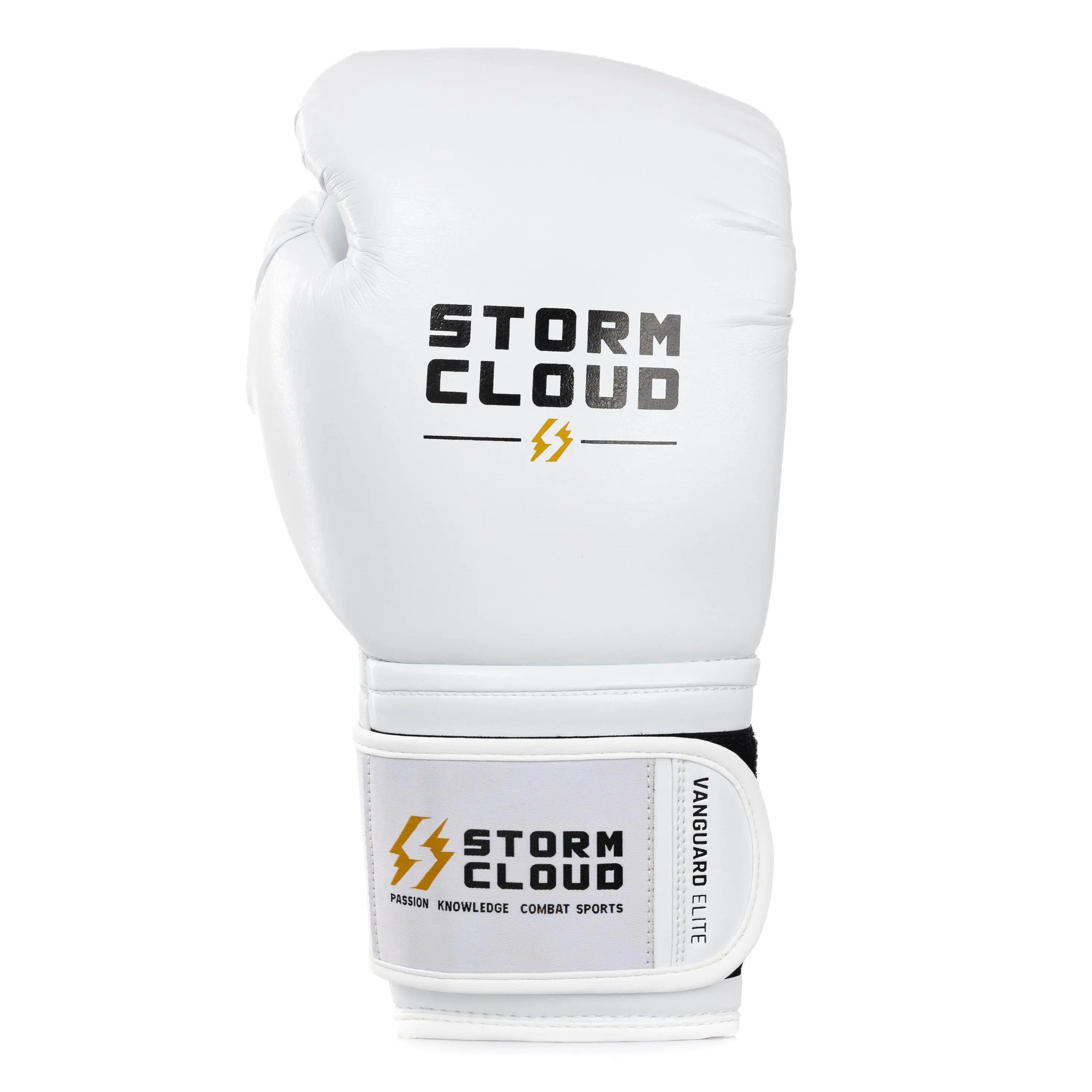 StormCloud Rękawice bokserskie Vanguard Boxing Elite Białe 12 oz 2/7