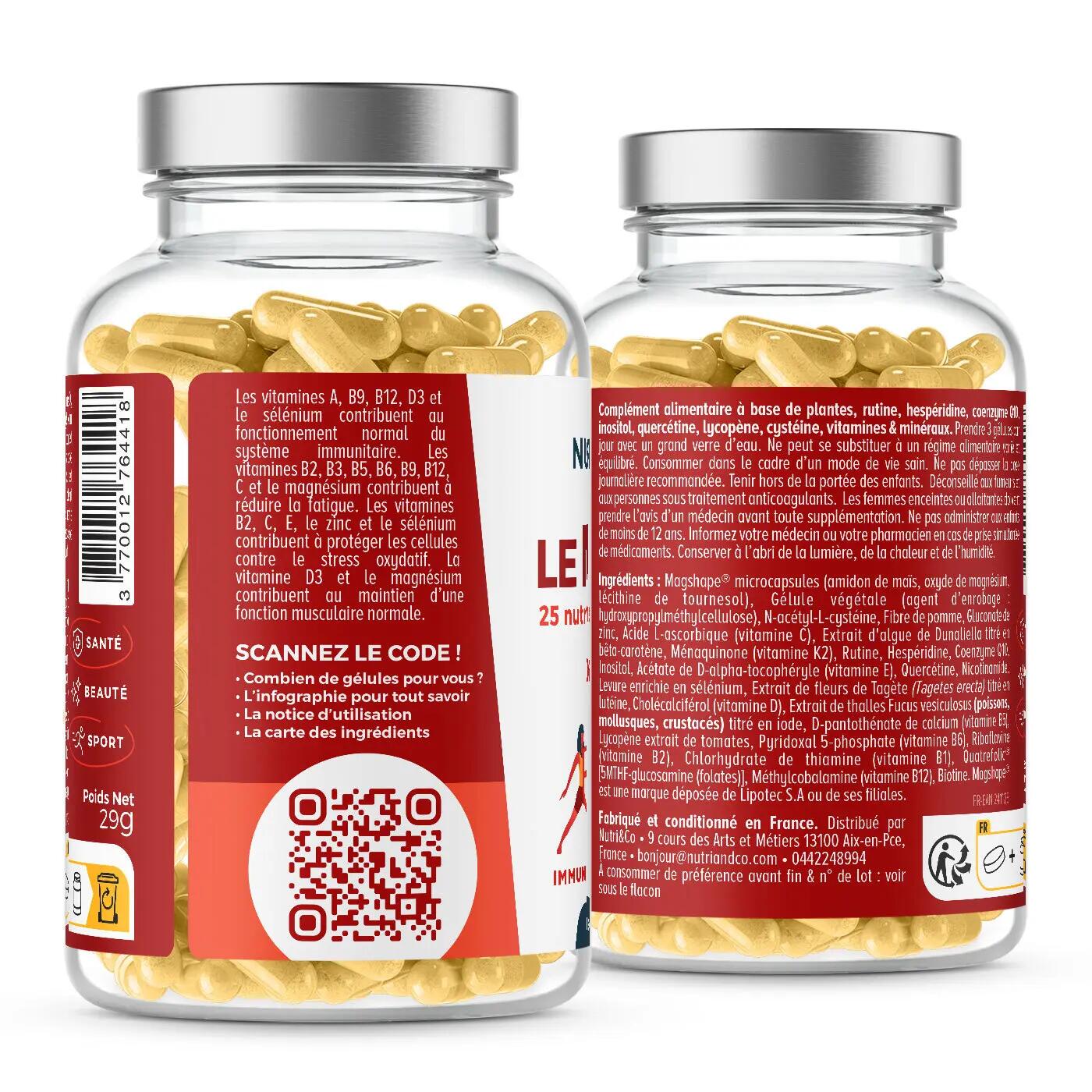 Multivitamines - 90 gélules 2/3