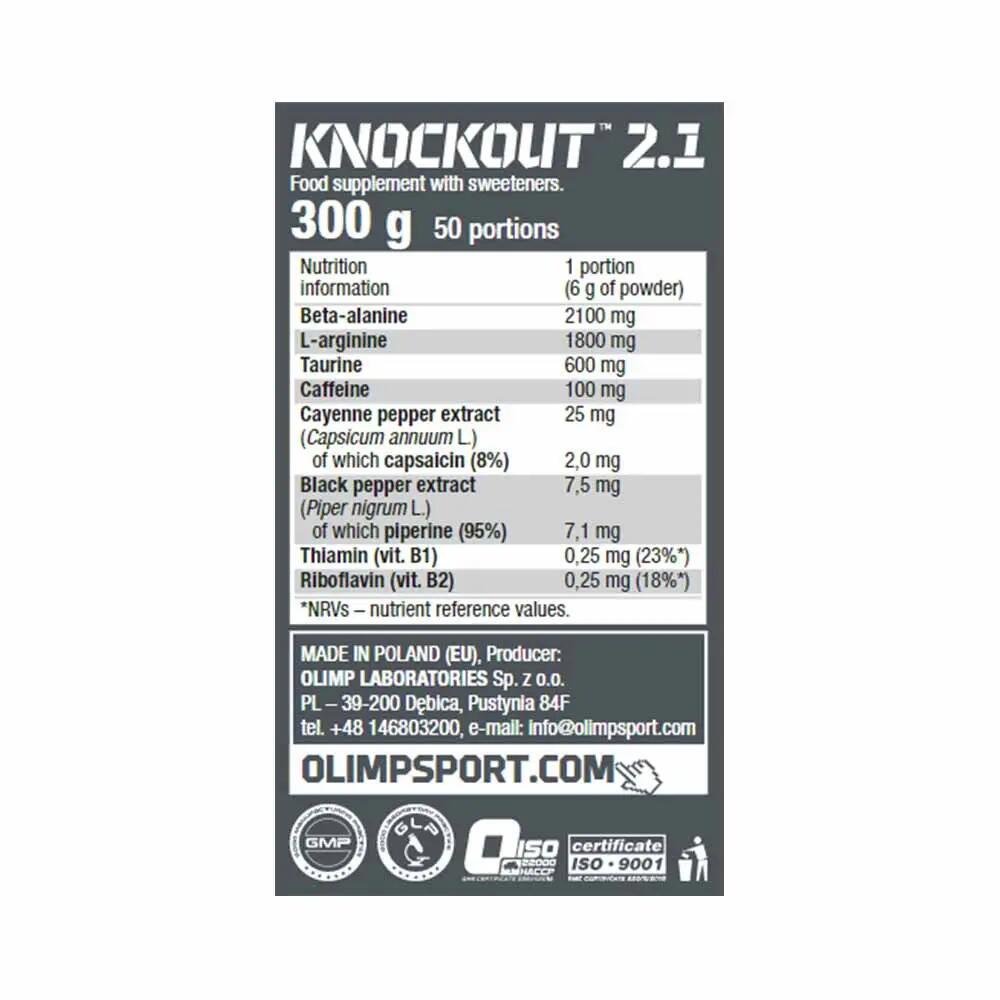 OLIMP SPORT Knockout 2.1 Bubble Blow 300 g 2/3
