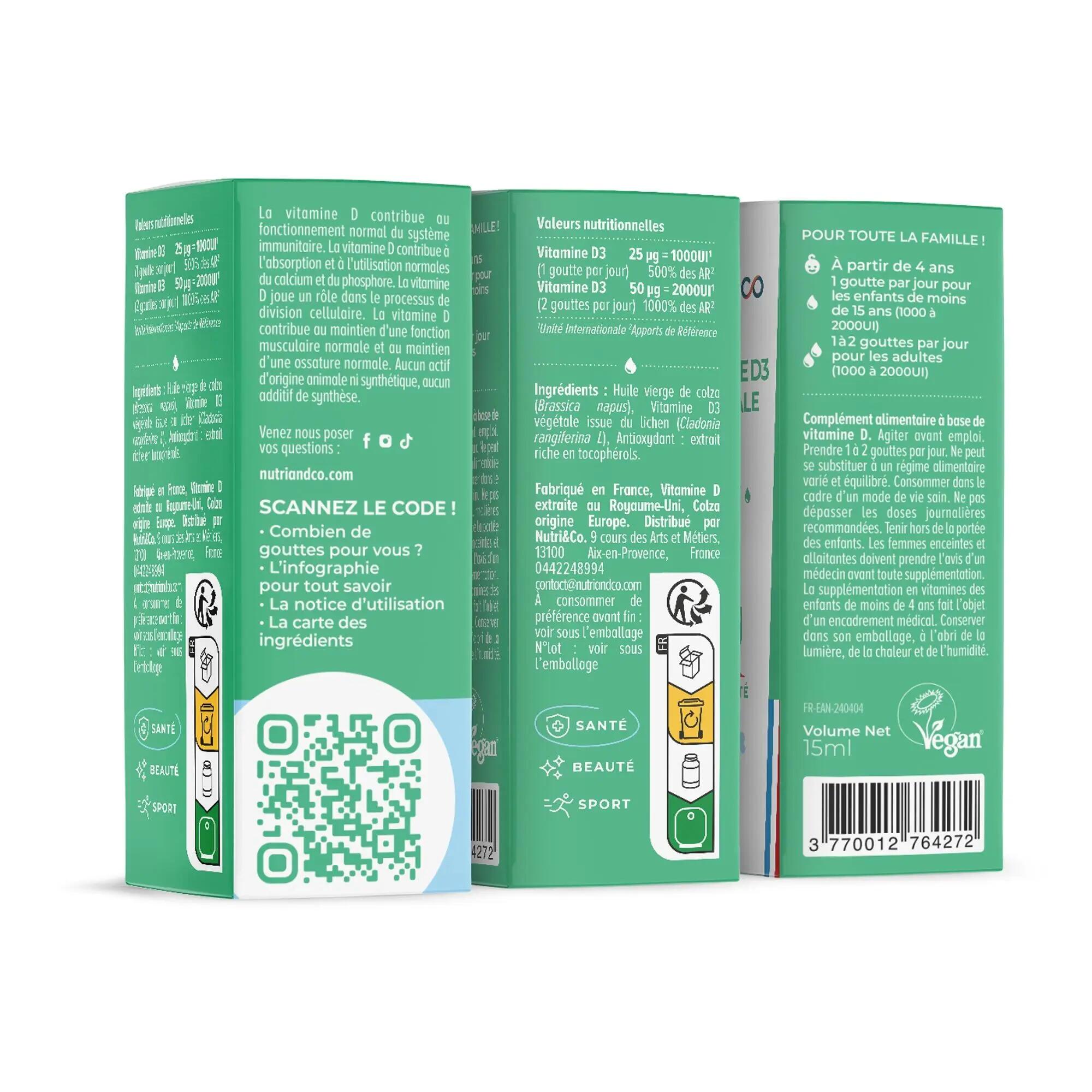 Vitamine D Végétale - 15ml 2/2
