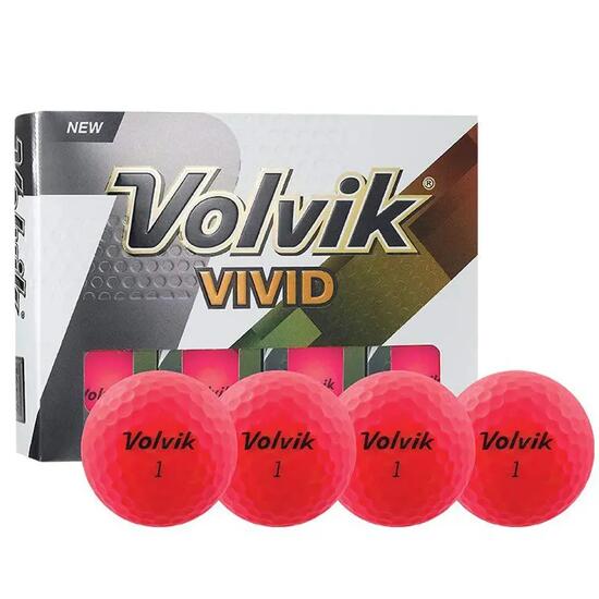 Balles de golf Volvik Vivid Rose