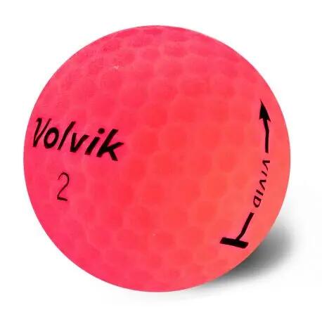 Volvik Vivid Golfballen Pink 2/3