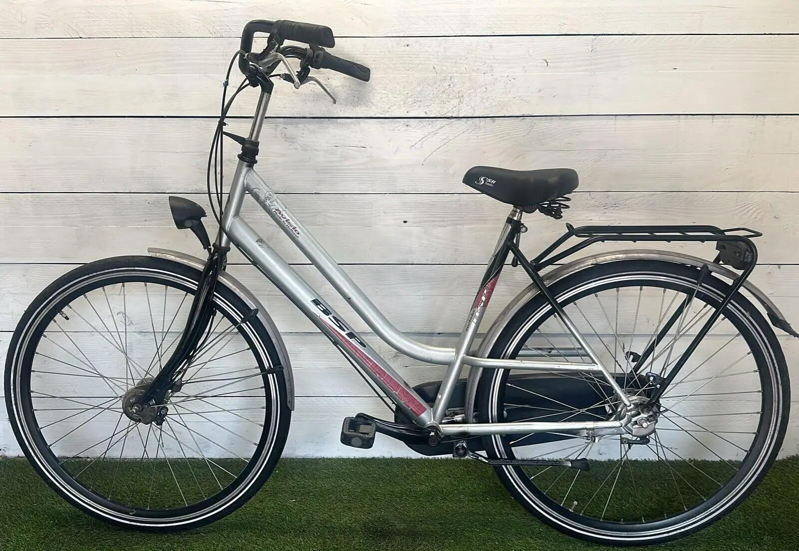 BSP stadsfiets bike, metal/grijs 2/2