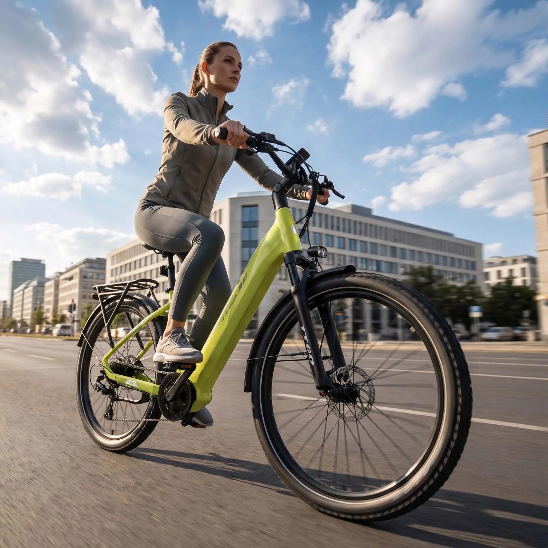 Bicicletta elettrica per adulti Z3: 27,5" × 2,4", batteria 48V 15Ah, 250W. 7/8