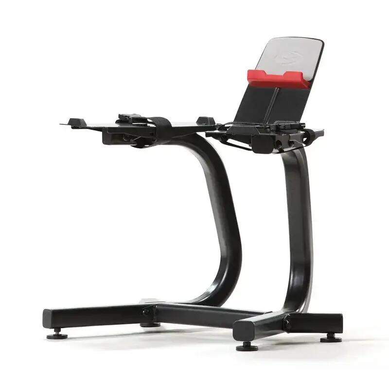 SelectTech halterstand met geïntegreerd Media Rack 4/7