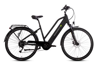 Deluxe sport trapez e-bike 250w middenmotor 70nm, 418wh, alivio