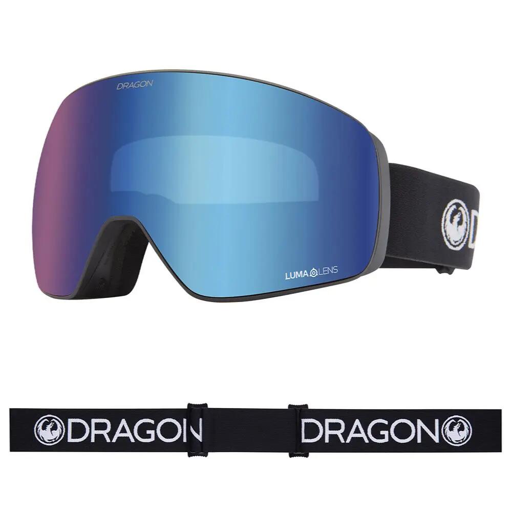 SLAIN MAG TOR Unisex Skibrille - Black/LL Blue Ionized & LL Amber 2/7