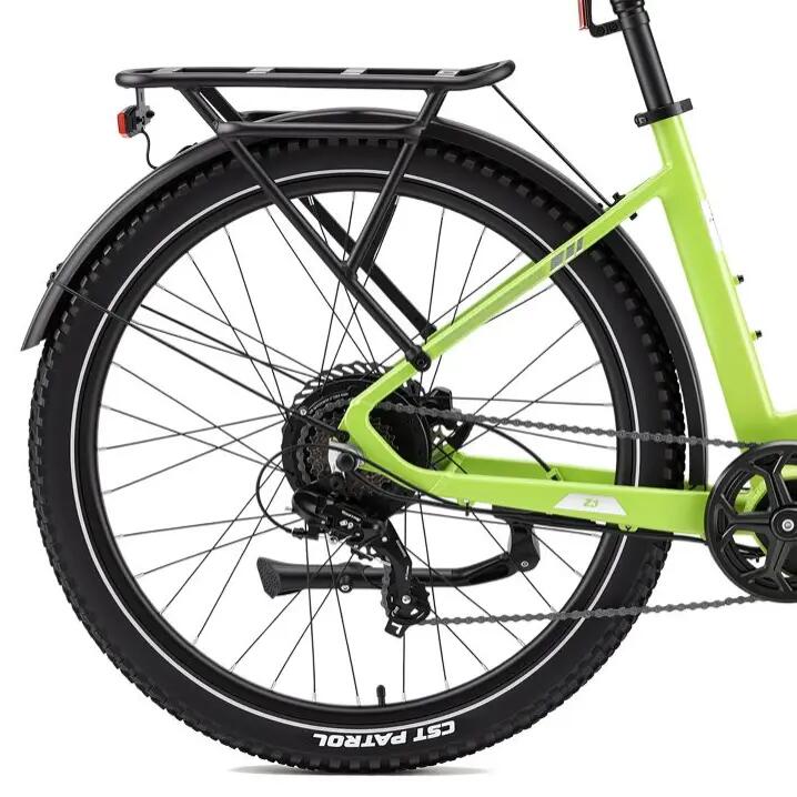 Vélo Électrique TTGO Z3, Batterie 48V 15AH, Pneus 27.5*2.4POUCES,250W 3/8