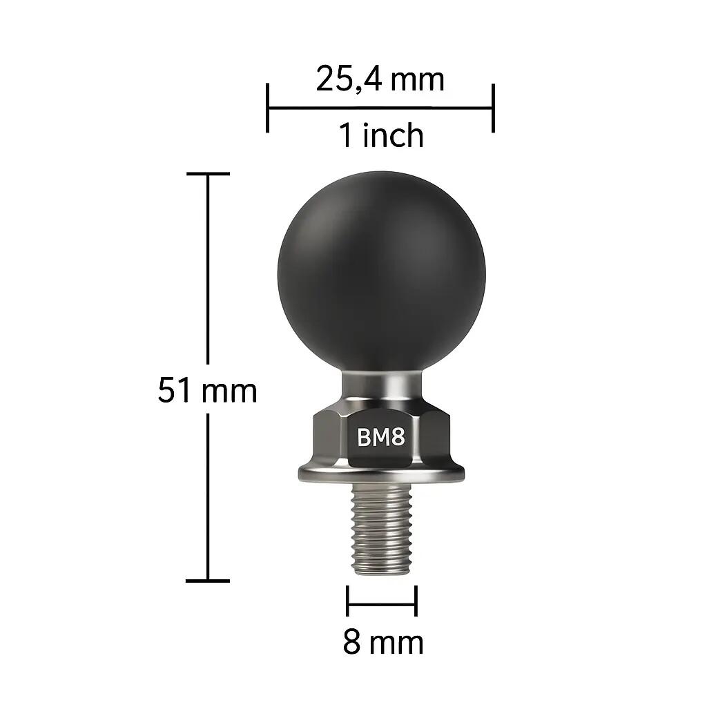 Adapter adapter kulowy 1 cal gwint Outplorer BM6 2/7