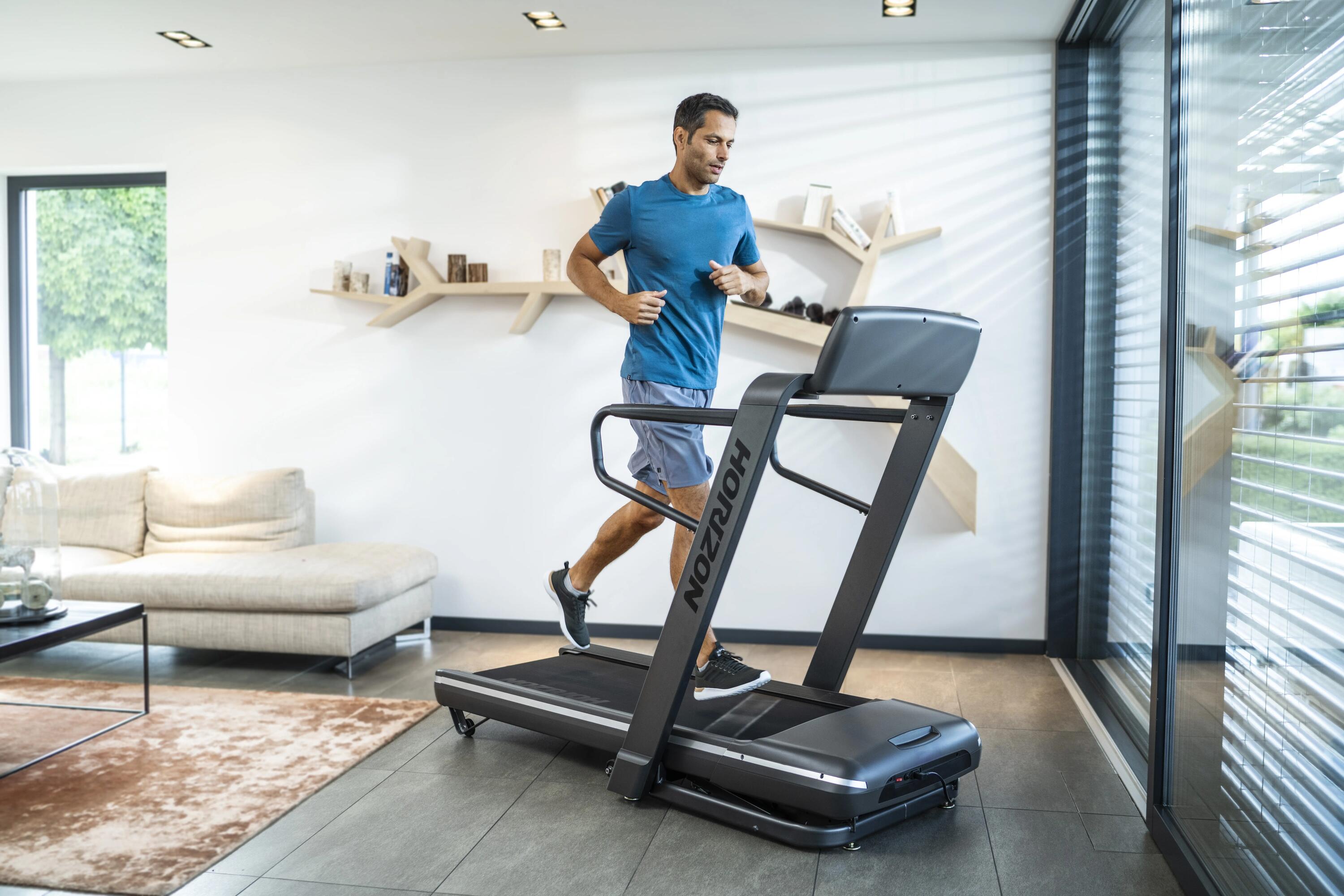 Cinta de correr plegable Omega Z - 20 km/h, Inclinación 12% y Bluetooth FTMS 5/8