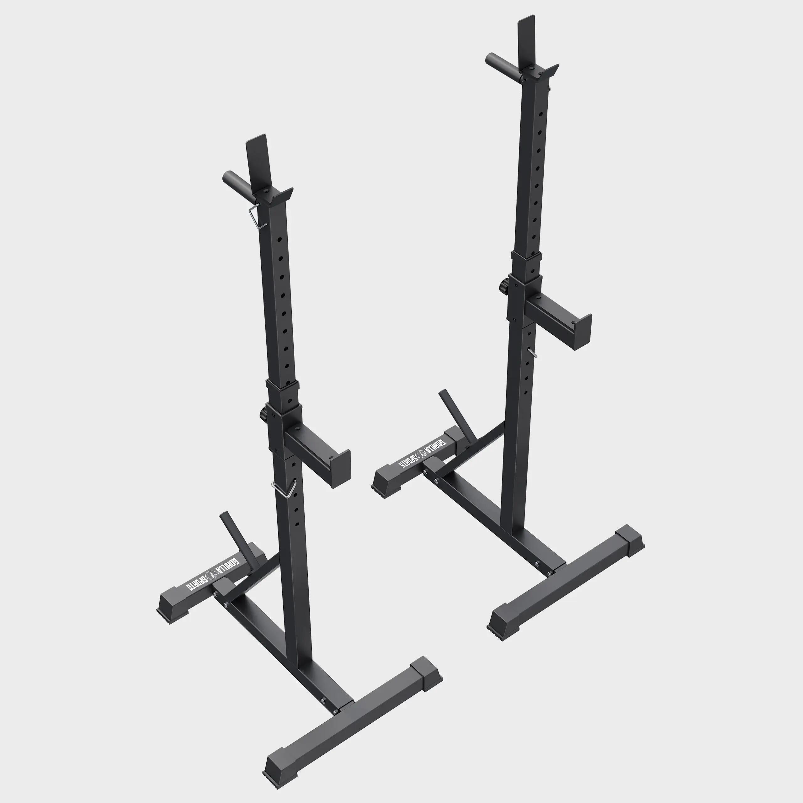 Squat Rack Hantelständer verstellbar, Kniebeugenständer bis 500 kg, Stahl 6/7