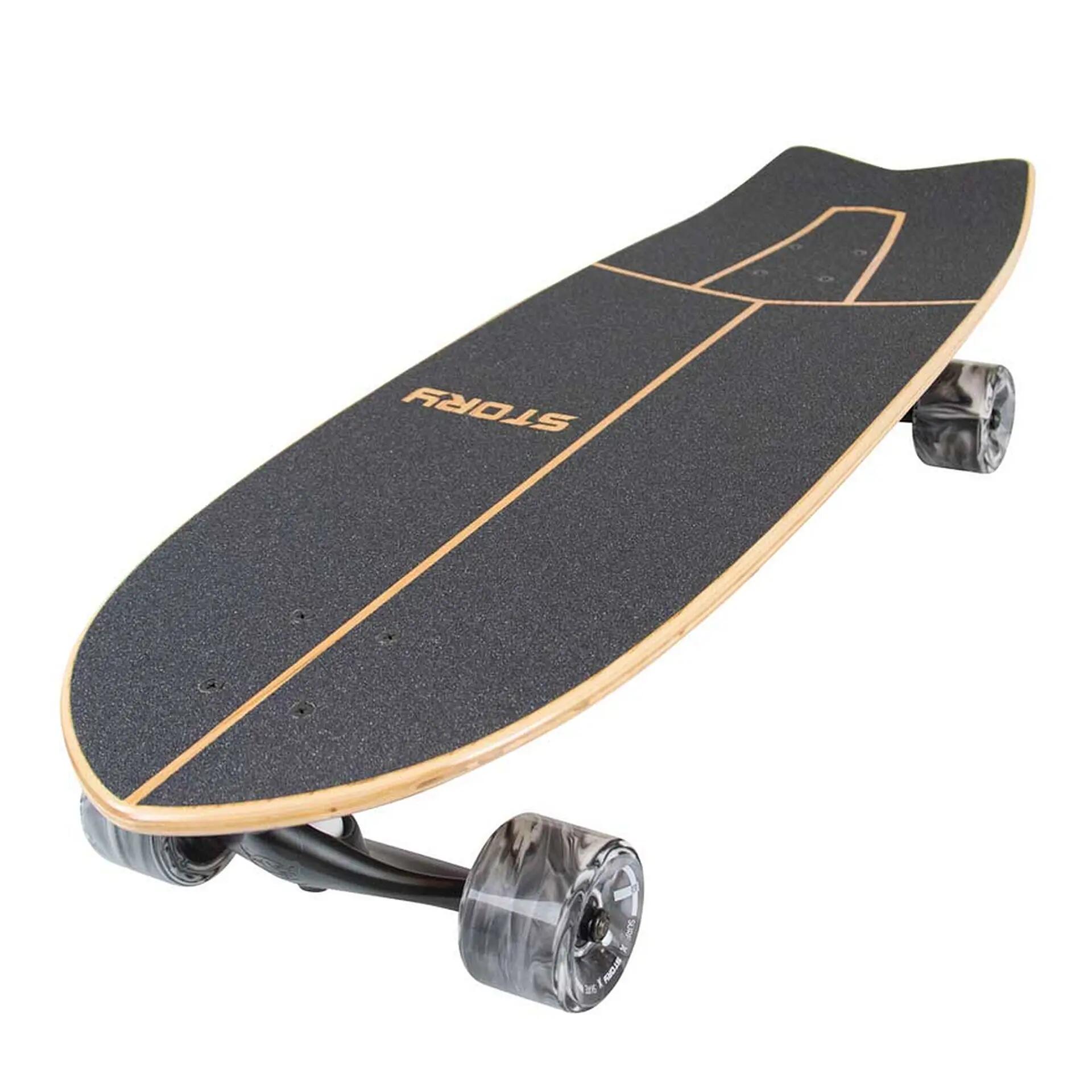 Surfskate  Riptide, schwarz 3/3