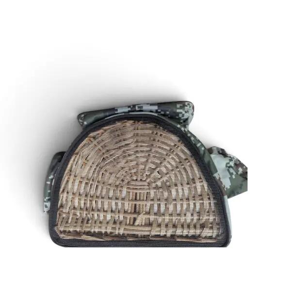 Sac à dos champignon 50L avec panier en osier intégré 6/6