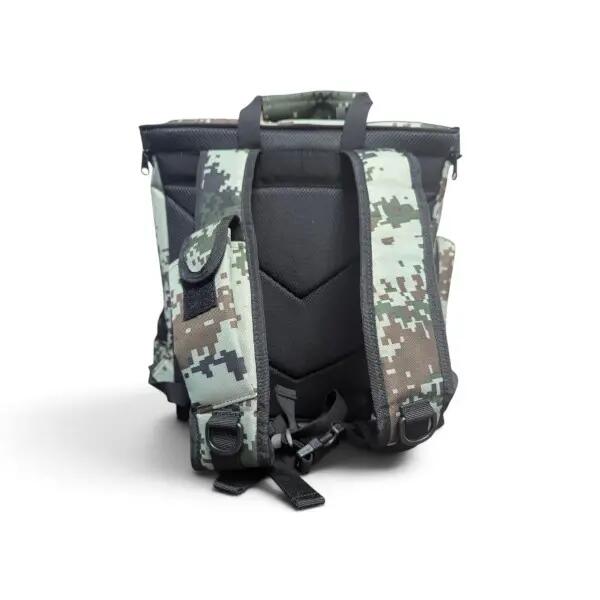 Sac à dos champignon 50L avec panier en osier intégré 5/6
