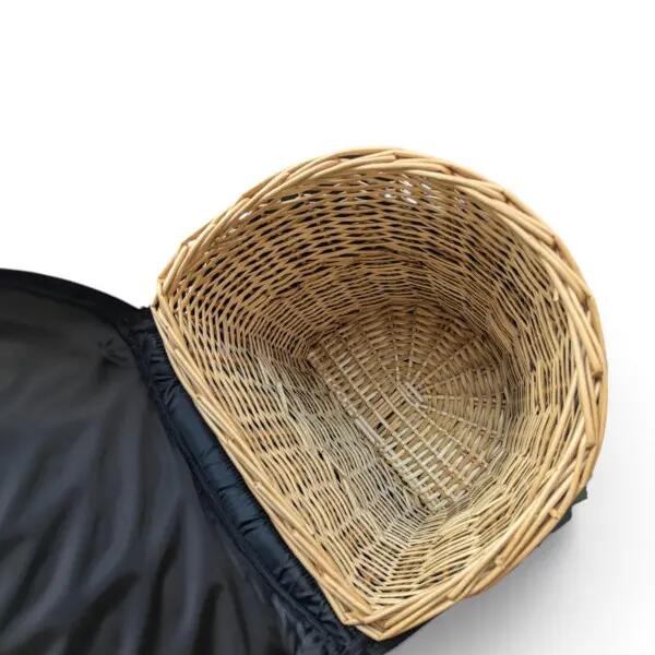 Sac à dos champignon 50L avec panier en osier intégré 4/6