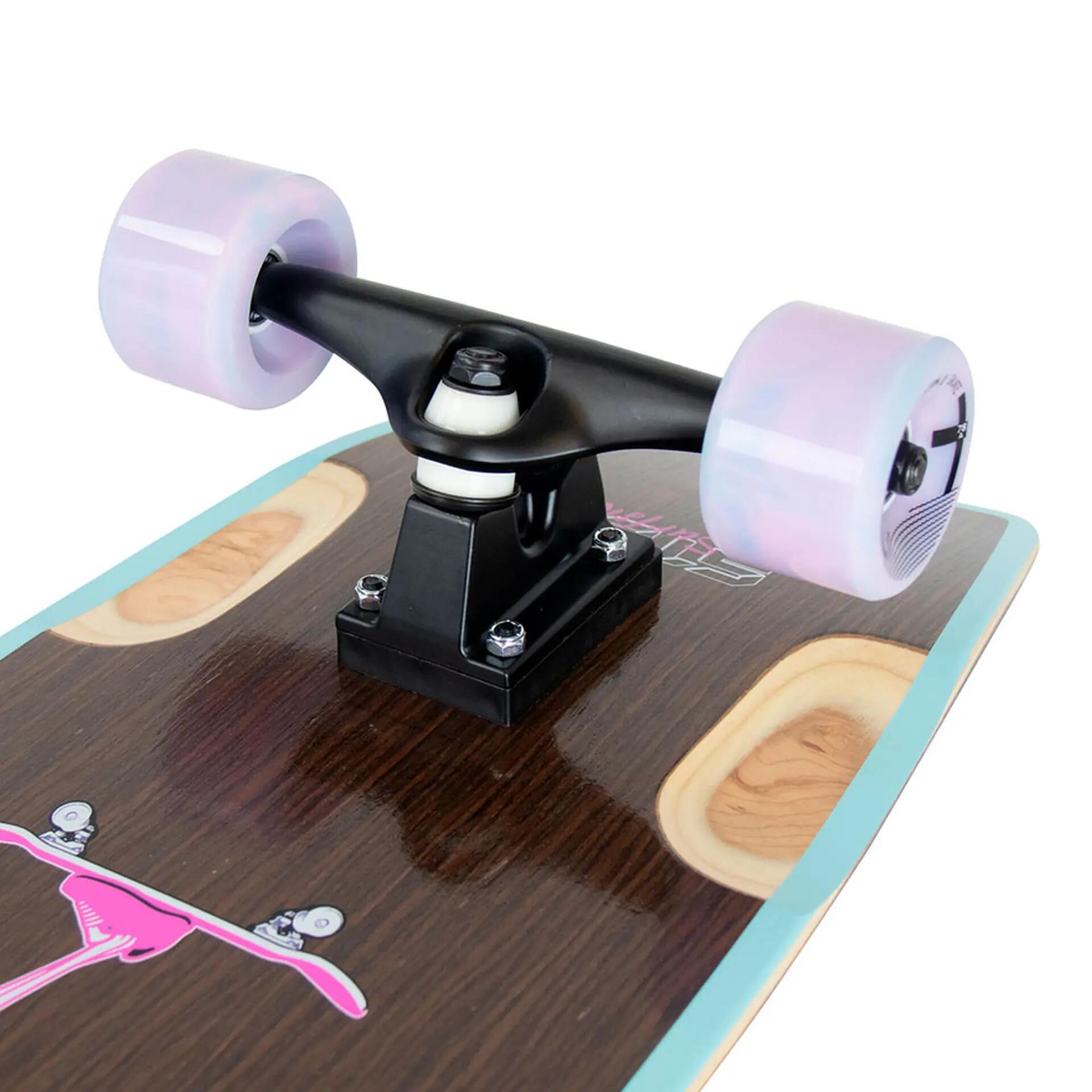 Surfskate  Riptide, schwarz/pink 2/2