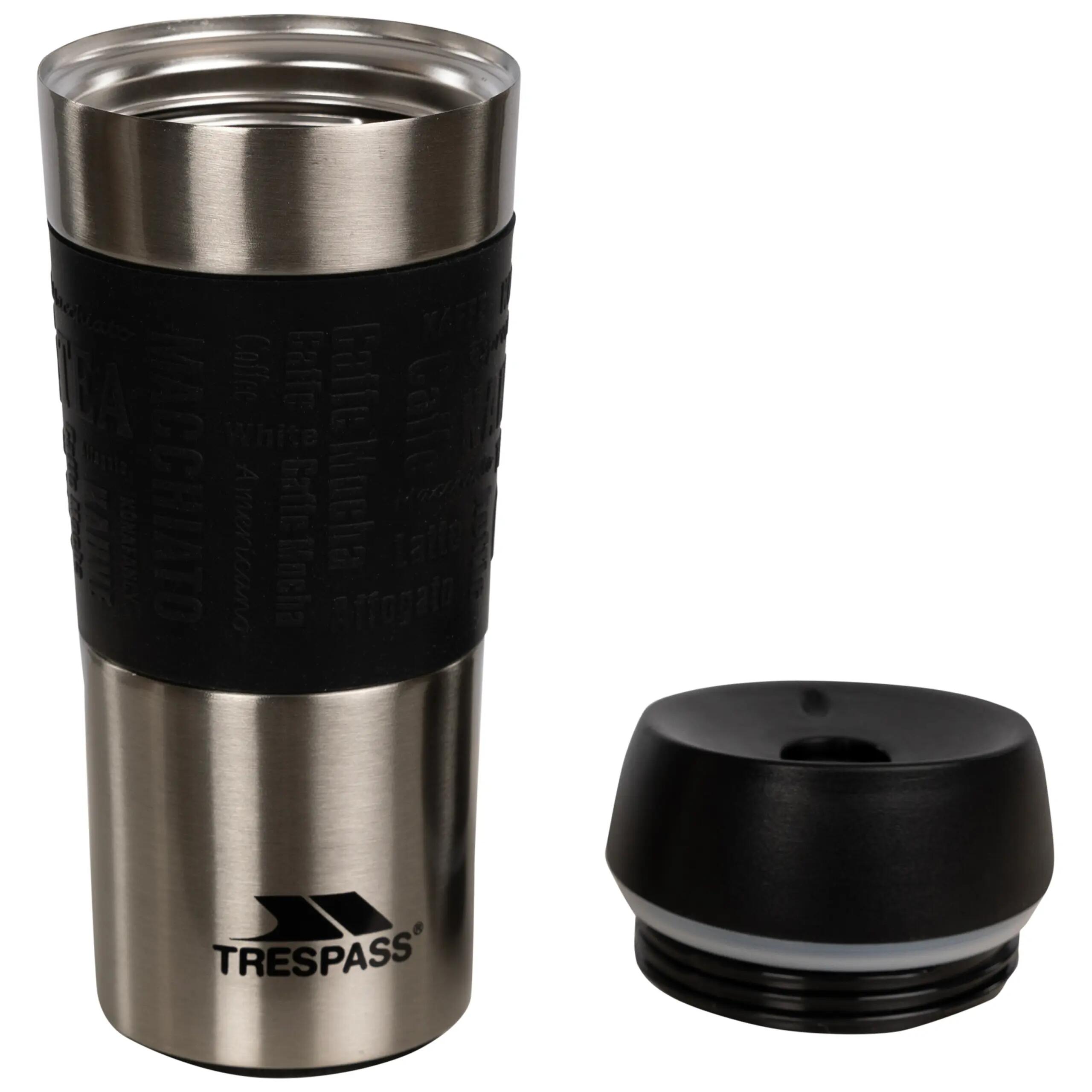 Unisex Coffee Mug 450ml Flask Push Button Lock - Parbat X 2/4