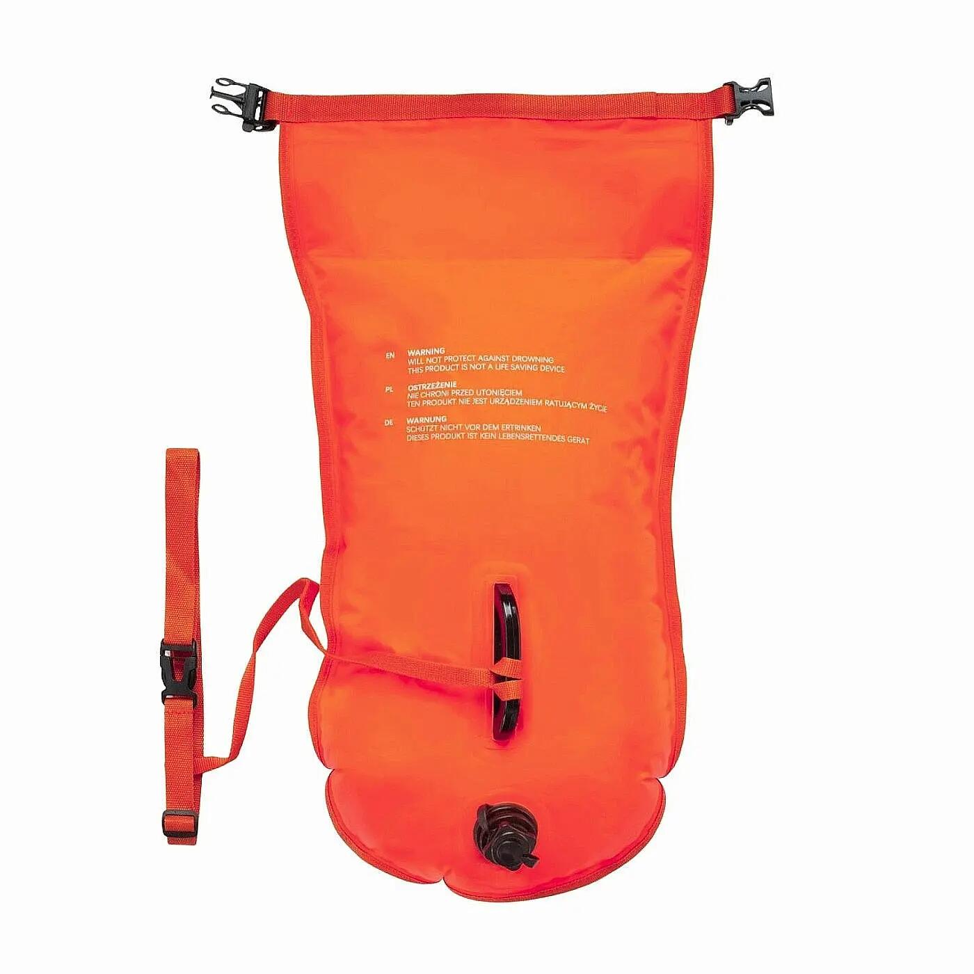 Schwimmboje und wasserdichter Packsack OPEN WATER 37x72 mit Handyhülle 2/3