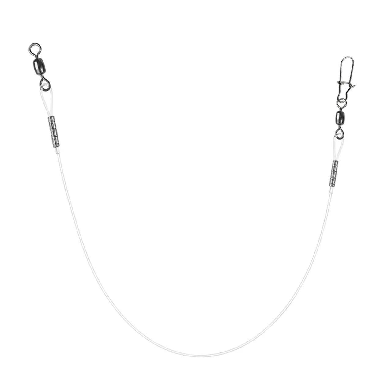 DLT Fluorocarbon Snoekonderlijnen - 45 Stuks - 15 20 en 30 cm 6/6