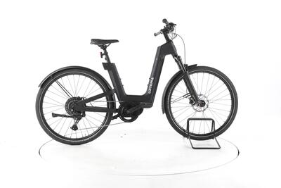 Tweedehands - urtopia fusion trekking e-bike lage instap carbon 2025 - goed