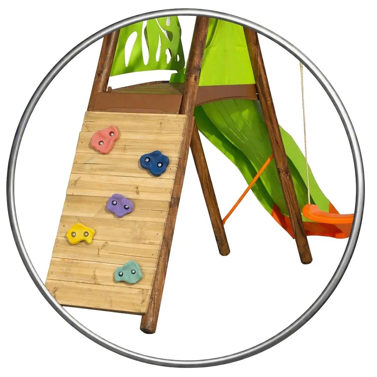 Kit de pierres de grimpe pour aires de jeux en bois TRIGANO 2/2