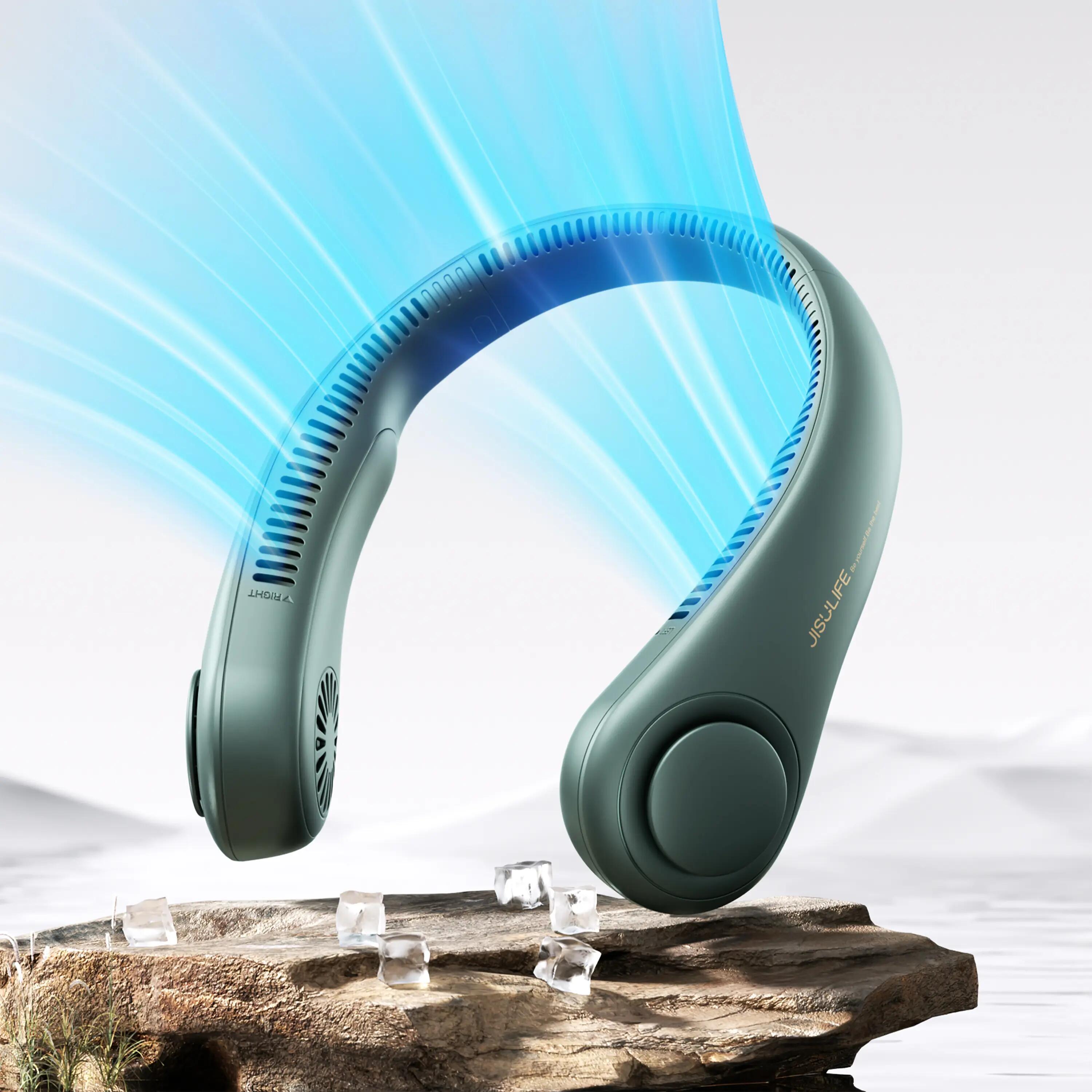 Ventilador de cuello Jisulife Life 3 4000 mAh verde 8/10