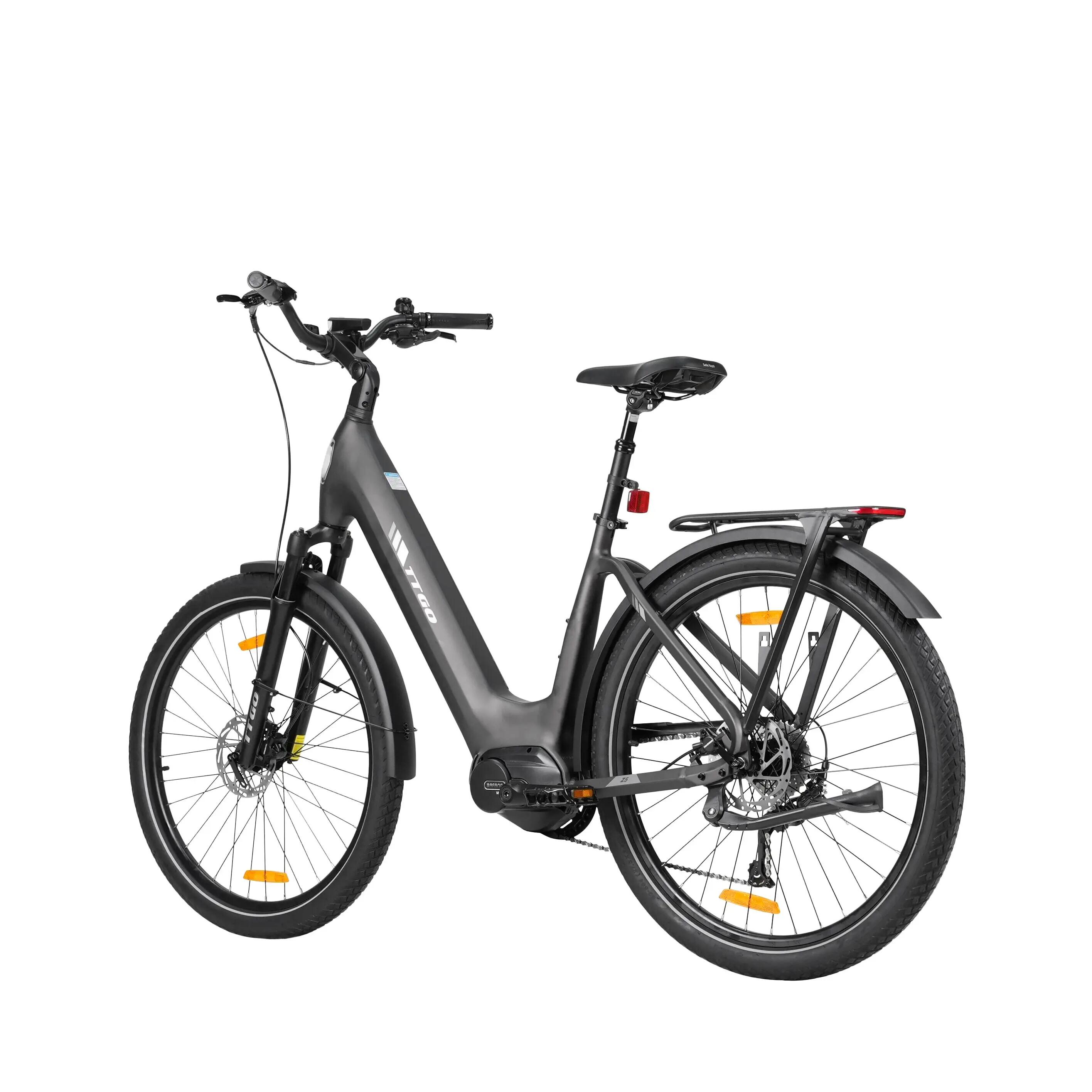 Bicicleta Eléctrica TTGO Z5, Batería 36V 18AH, Neumáticos 27.5*2.4PULGADAS, 250W 4/6