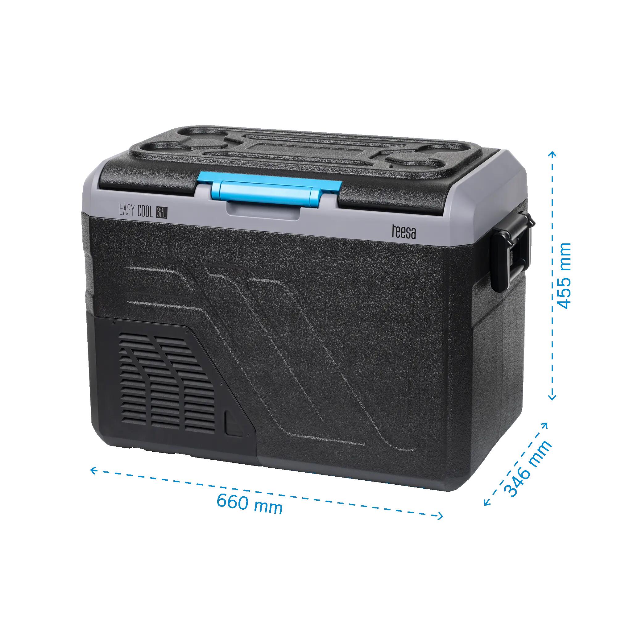 Tourist Kühlschrank Kompressor Auto Gefrierschrank 35L DC12/24 AC 230V 6/7
