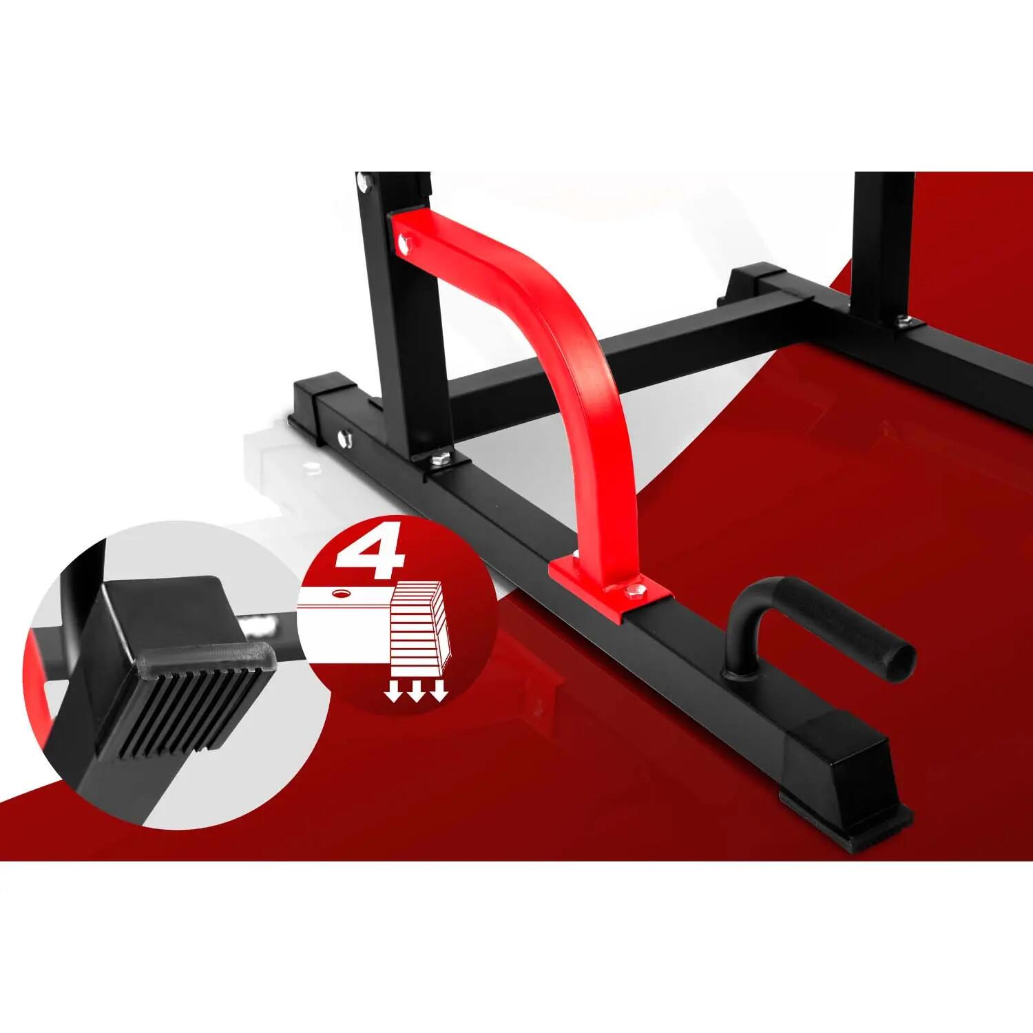 Drążek do podciągania Neo-sport Apex Frame wolnostojący stabilny udźwig 150 kg 6/12