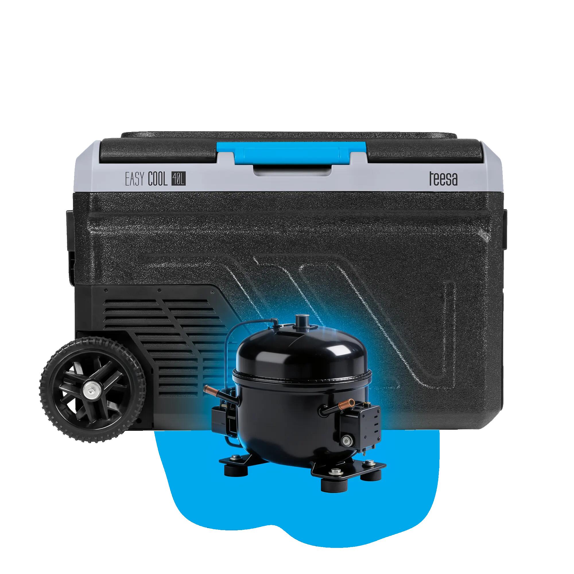 40L AC/DC/Batterie APP Räder Reisekompressor Kühlschrank 6/7