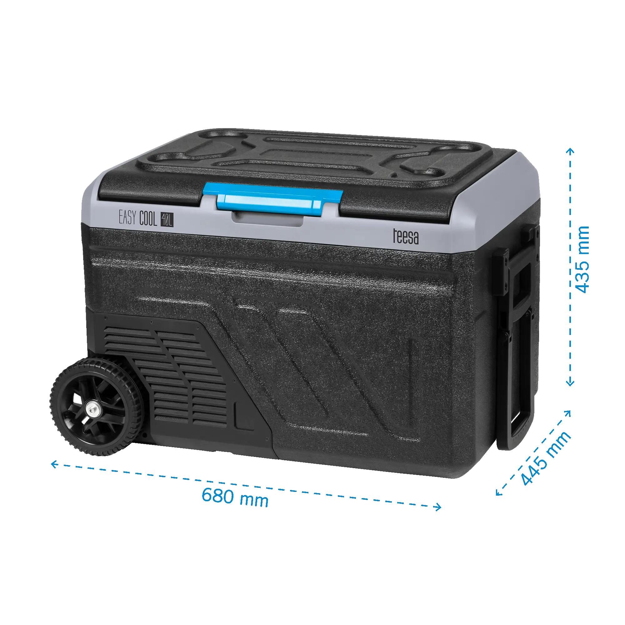 40L AC/DC/Batterie APP Räder Reisekompressor Kühlschrank 5/7