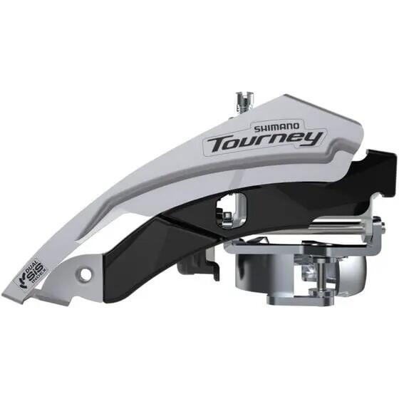 Schimbător Față Shimano Tourney FD-TY600-L6, 3x6/7/8V, 42T, Top Swing, Dual Pull
