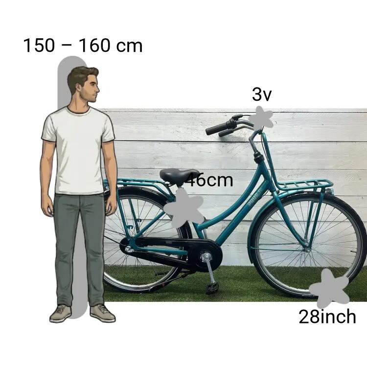 Bicicletta usata Gazelle Puur NL 2/4