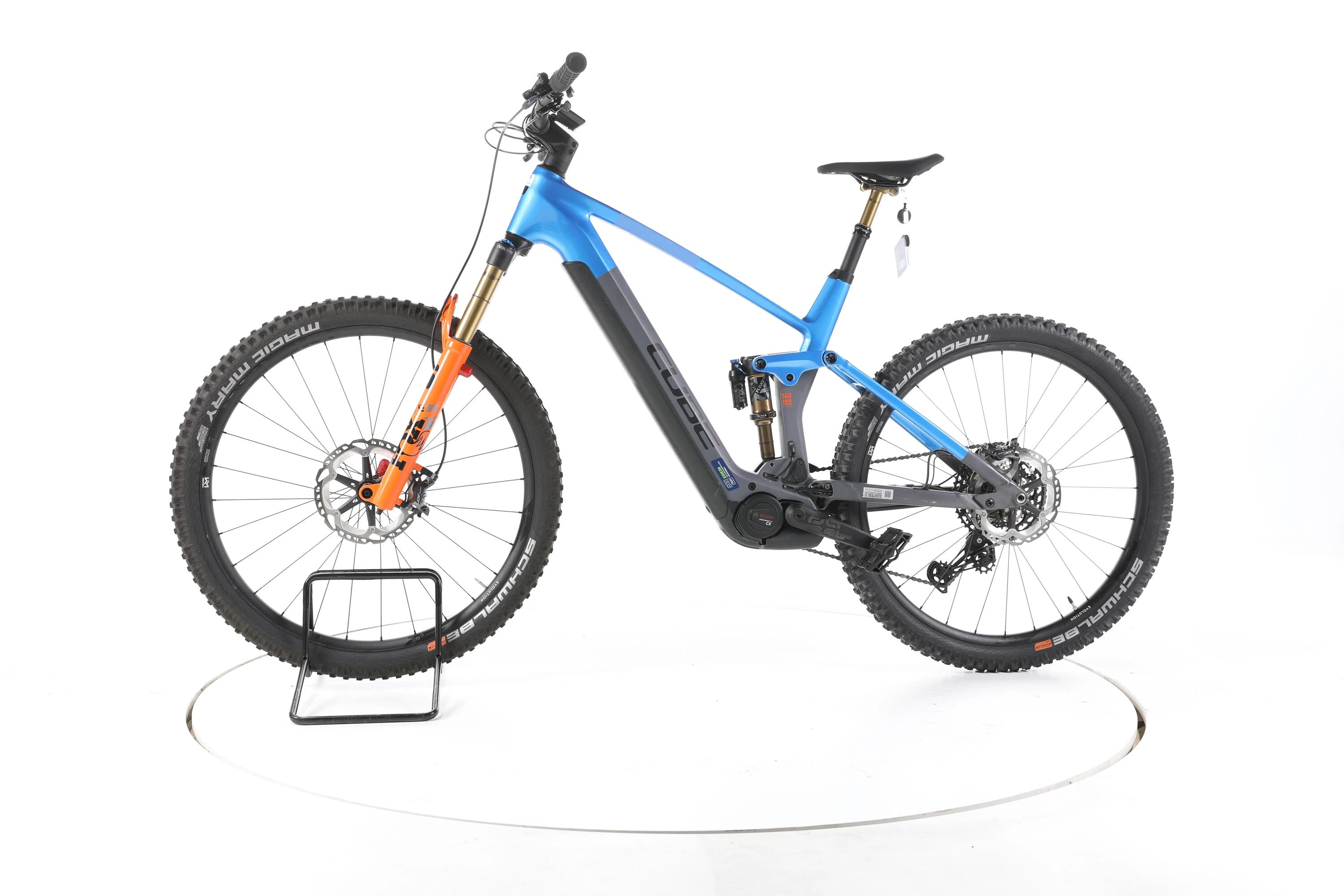 Tweedehands - Cube Stereo Hybrid 140 HPC Actionteam E-Bike Carbon - Zeer goed 6/7